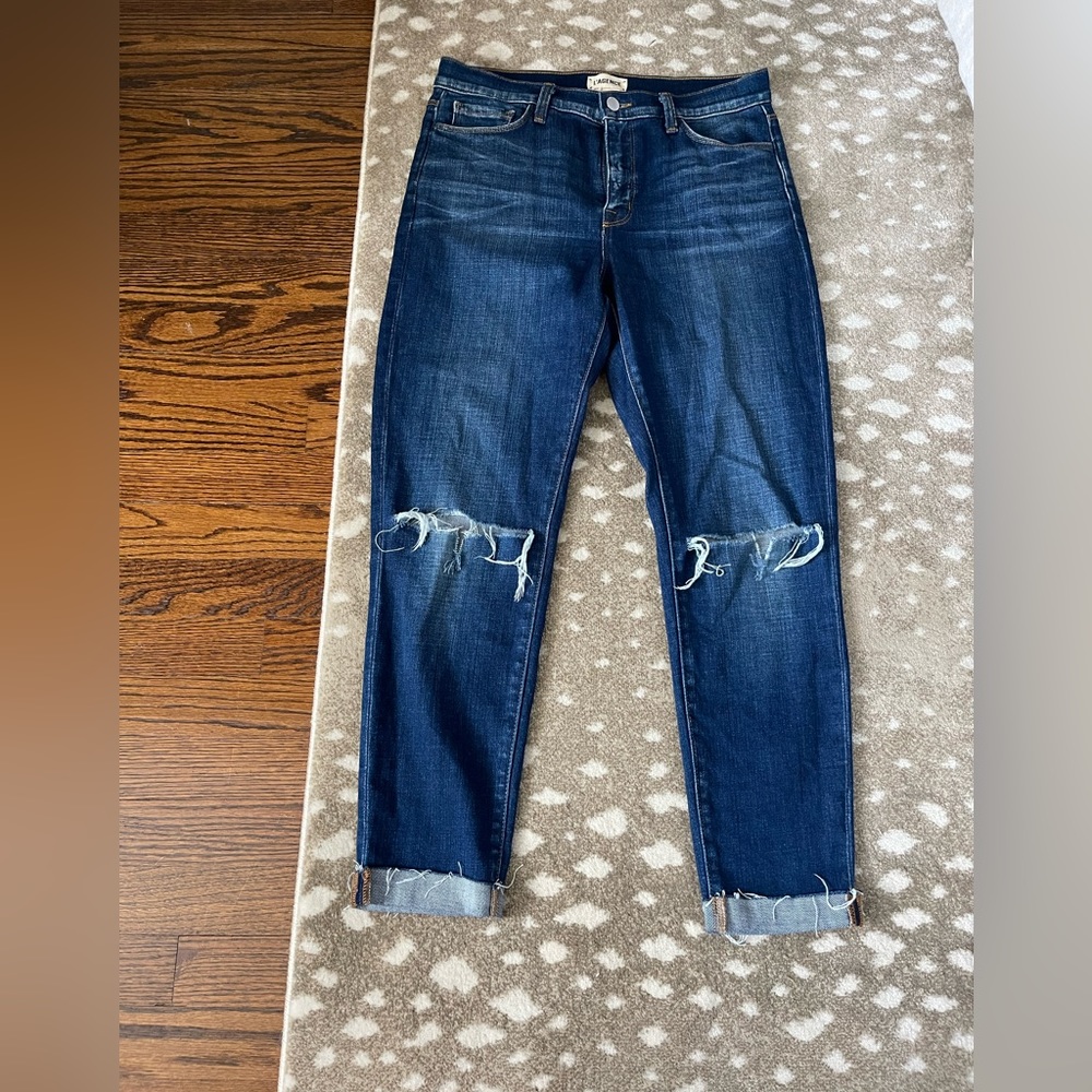 L’agence Rachel slim high rise jeans